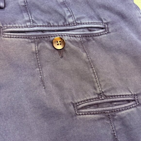 Asfalto Chinos Made in Italy Navy Blue W33 x L28 - Picture 10 of 10